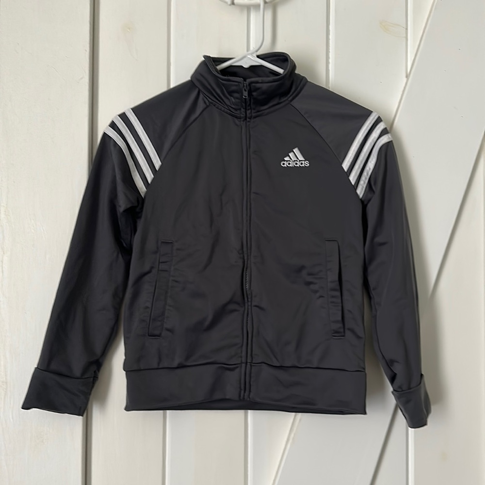 Boys adidas zip up jacket